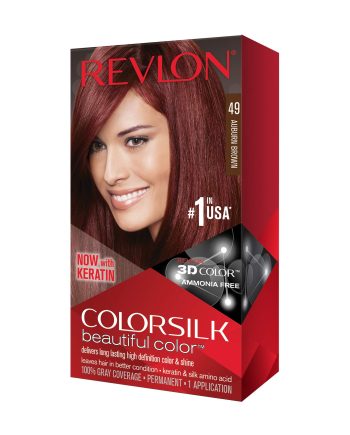Revlon - Colorsilk beautiful color auburn brown #49