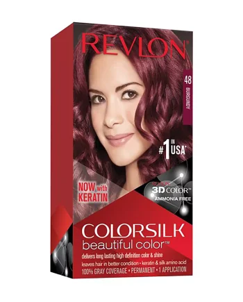 Revlon - Colorsilk beautiful color burgundy #48