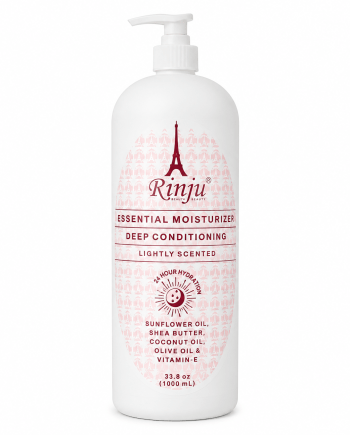 Rinju Essential Moisturizer Deep Conditioning Lightly Scented 1000 ml soin hydratant cheveux secs