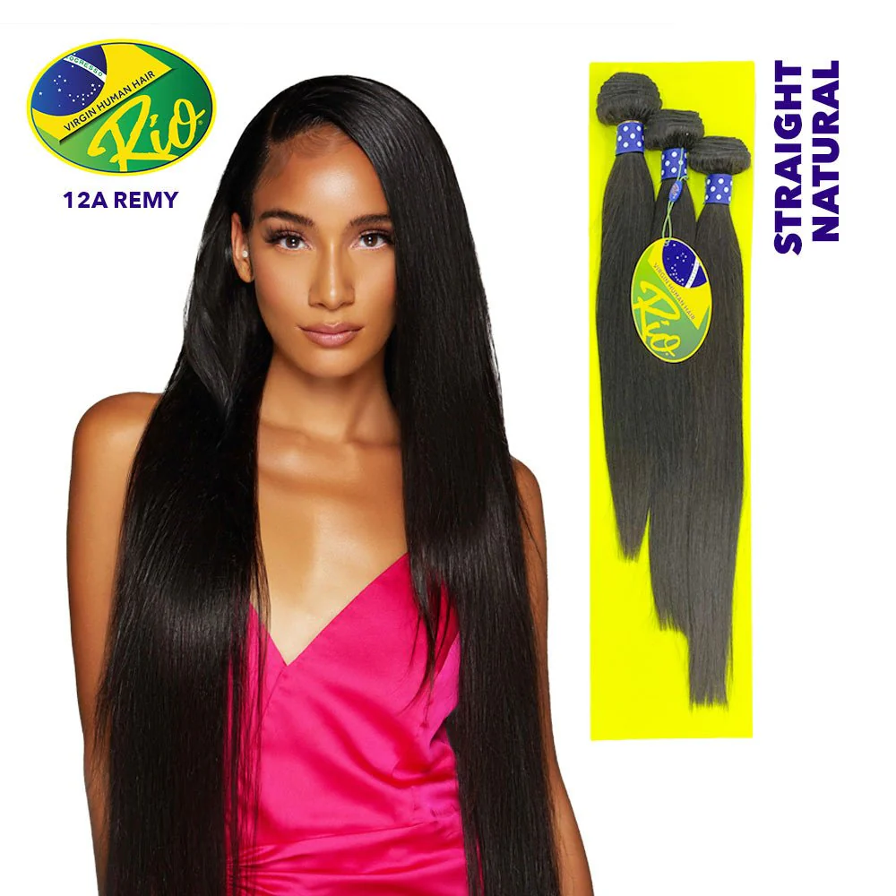 Rio - Virgin Human Hair Multipack Straight 18"-20"-22"