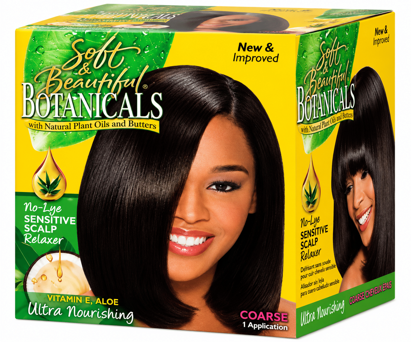 Soft & Beautiful Botanicals No-Lye Sensitive Scalp Relaxer Super