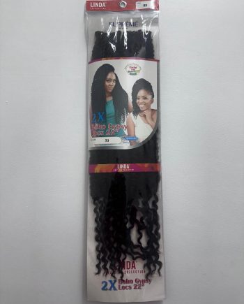 Suprême Hair - 2X Boho Gypsy Locs 22 in, #33