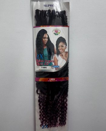 Suprême Hair - 2X Boho Gypsy Locs 22 in, #T1BBG