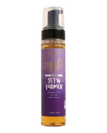 Ebin 24H Tamer Set'N Foamer 250 ml mousse coiffante pour fixer, lisser et contrôler les frisottis.