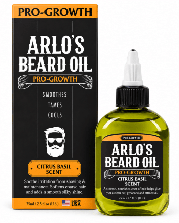 Arlo's Beard Oil Pro-Growth Citrus Basil Scent 75 ml