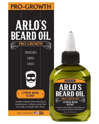 Arlo's beard oil - Pro growth citrus basil scent 75 ml