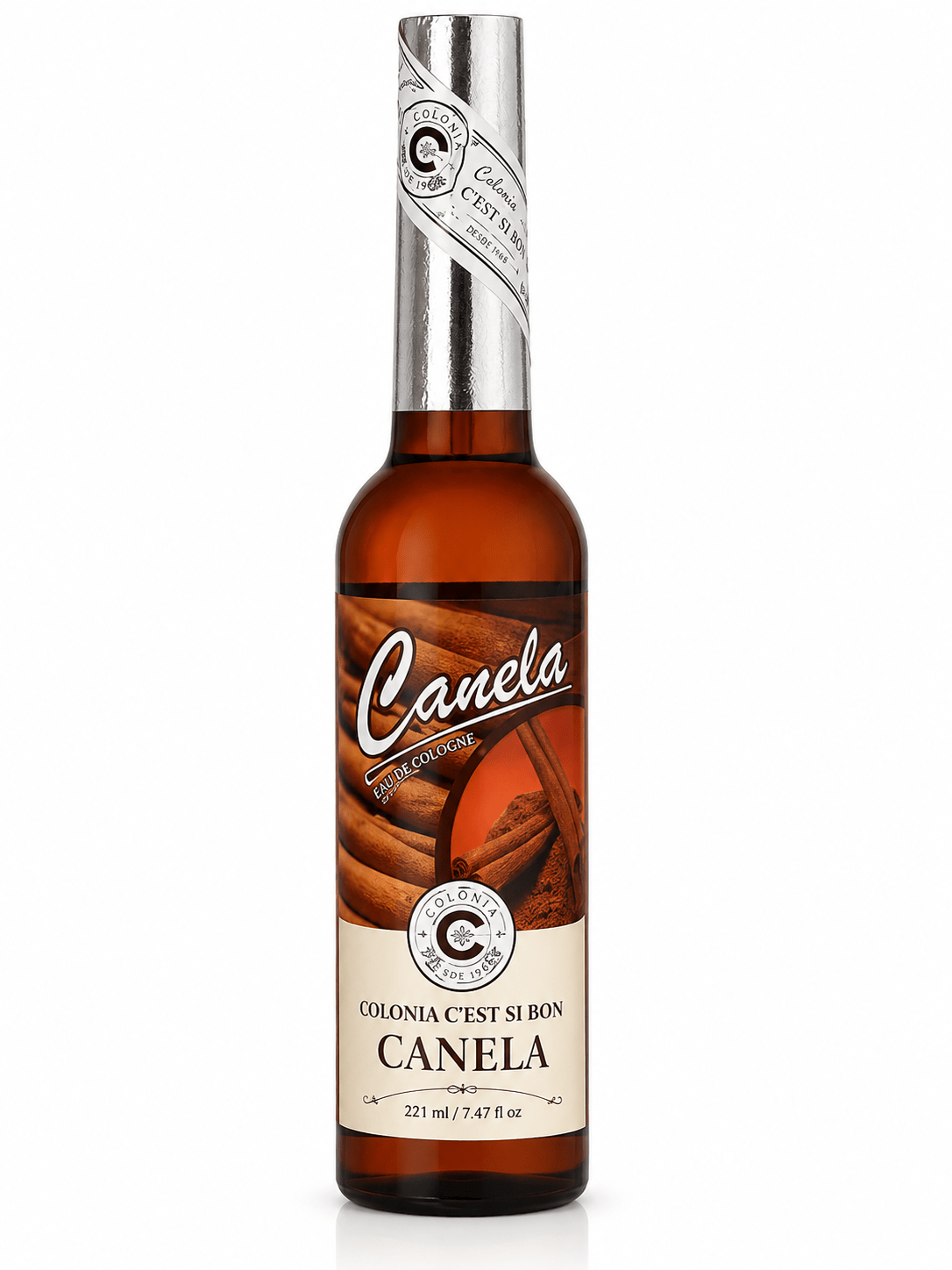 Colonia C’est Si Bon Canela 221 ml Cinnamon-Scented Eau de Cologne