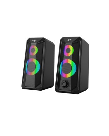 Gamenote by Havit - RGB-lit stereo computer speakers, sk202