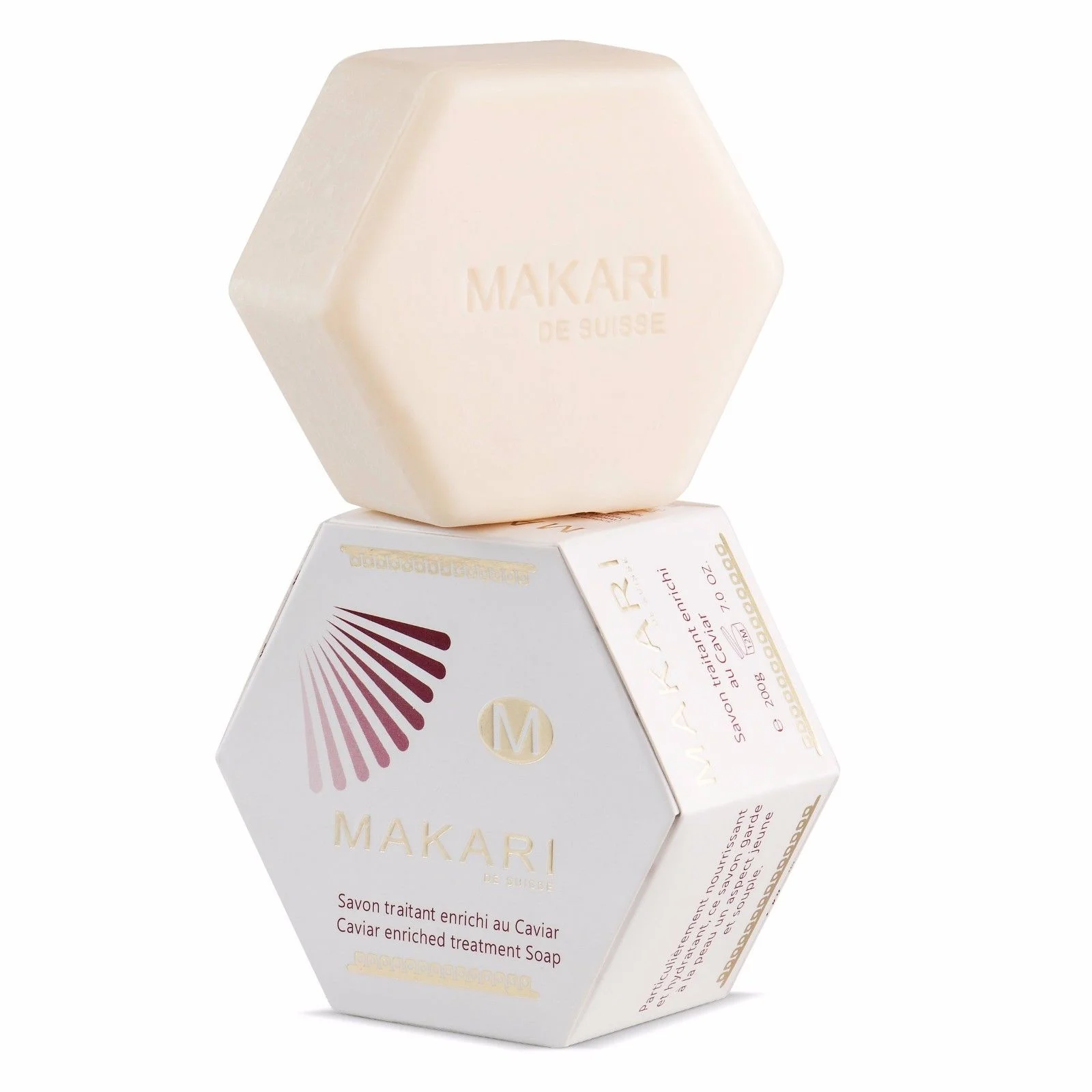 Makari - Savon Hydratant Enrichi au Caviar 200 g