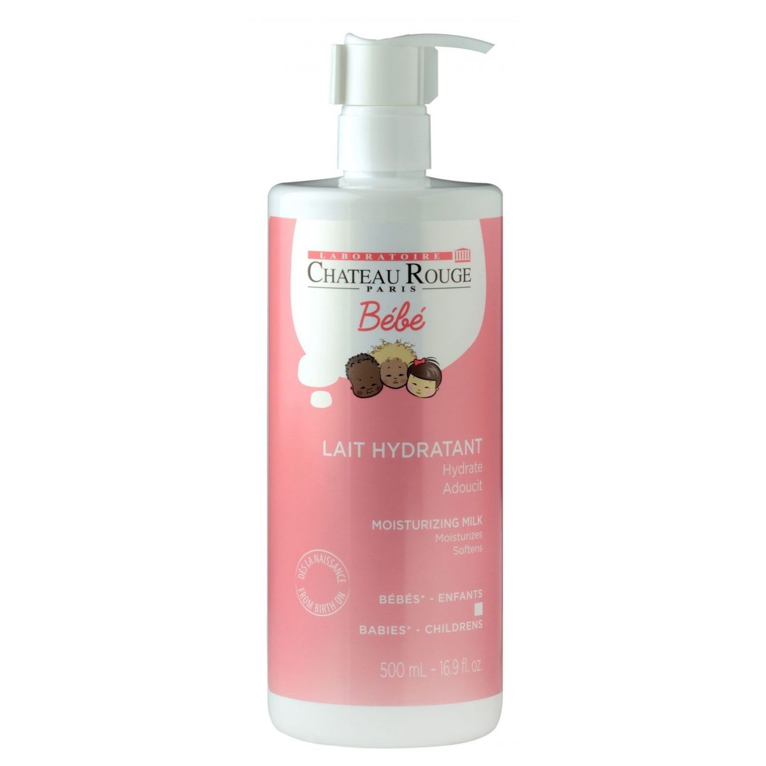 Chateau Rouge Bébé - Lait Hydratant 500 ml