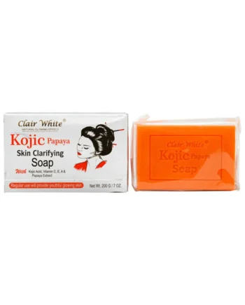 Clair white - kojic papaya skin clarifying soap 200g