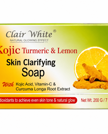 Clair white - kojic tumeric & lemon skin clarifying soap 200g