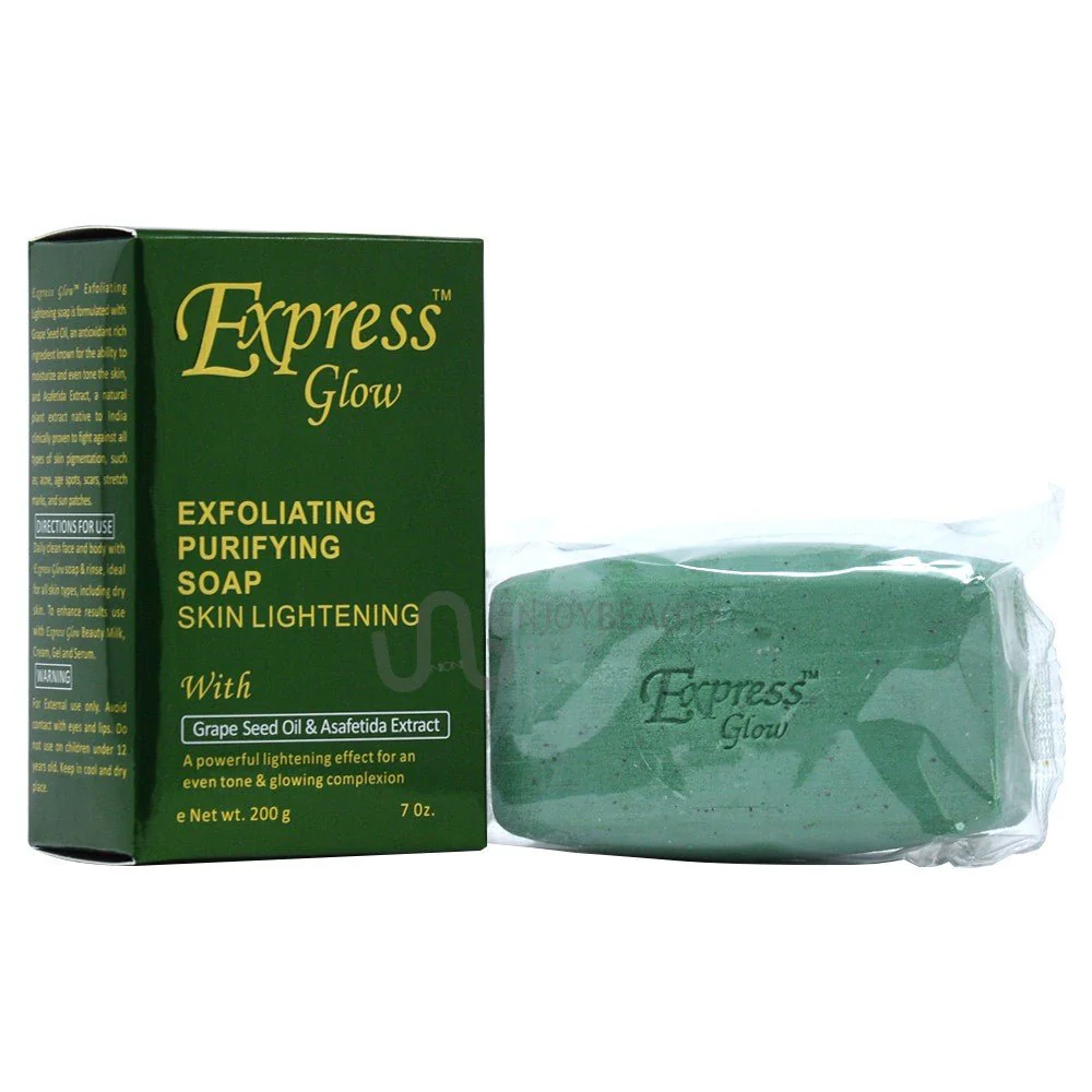 Express glow - Savon exfoliant 200 g