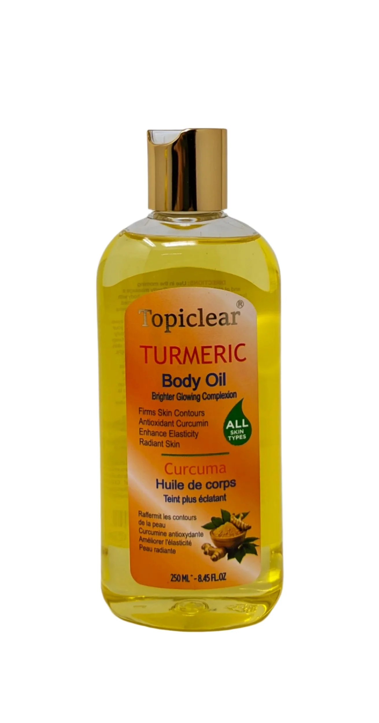 Topiclear - Turmeric Body Oil 250ml