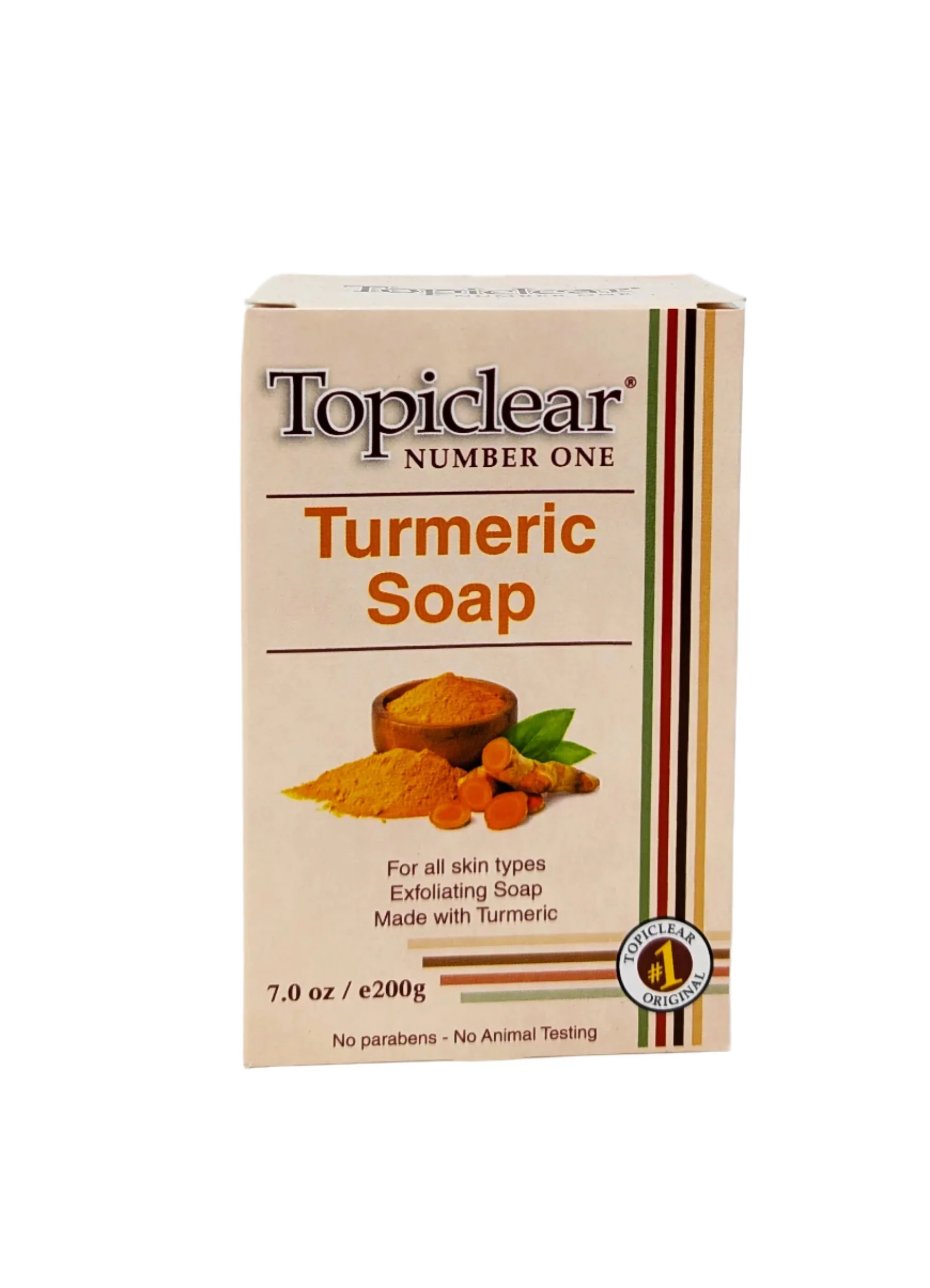 Topiclear Number One - Turmeric Soap 85g