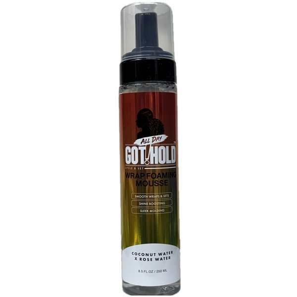 ALL DAY GOT HOLD WRAP FOAMING MOUSSE, 250 mL / 8.5 fl. oz.