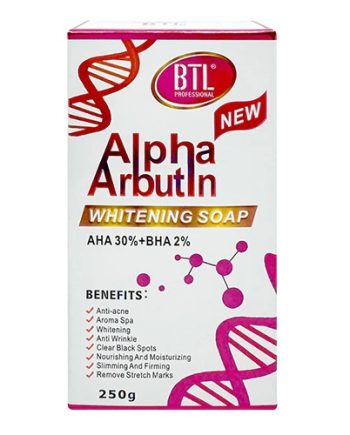 BTL ALPHA ARBUTIN WHITENING SOAP, 250 G