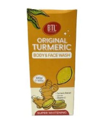 BTL Original Turmeric Body Face Wash 500 g