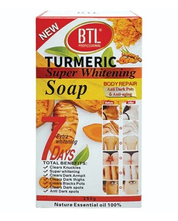 BTL TURMERIC SUPER WHITENING SOAP, 250 G
