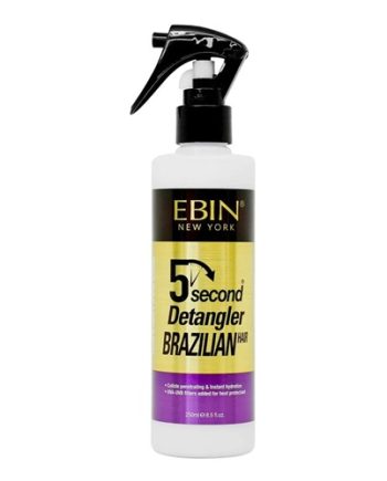 EBIN 5-Second Detangler for Brazilian Hair, 250 mL / 8.5 fl. oz.