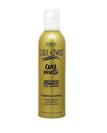 EBIN CURL TWIST CURL SUPREME CURL DEFINING MOUSSE, 354 ML