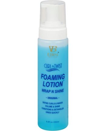 EBIN CURL TWIST FOAMING LOTION WRAP N SHINE ORIGINAL, 250 mL