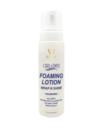 EBIN CURL TWIST FOAMING LOTION WRAP N SHINE VOLUMIZING, 250 mL