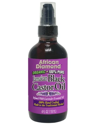 African Diamond Jamaican Black Castor Oil Lavender