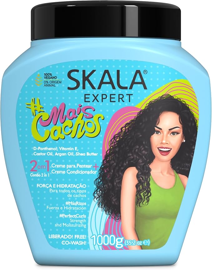 Skala - Mais Cachos 2in1 Treatment Cream+Leave-in 35.2 oz
