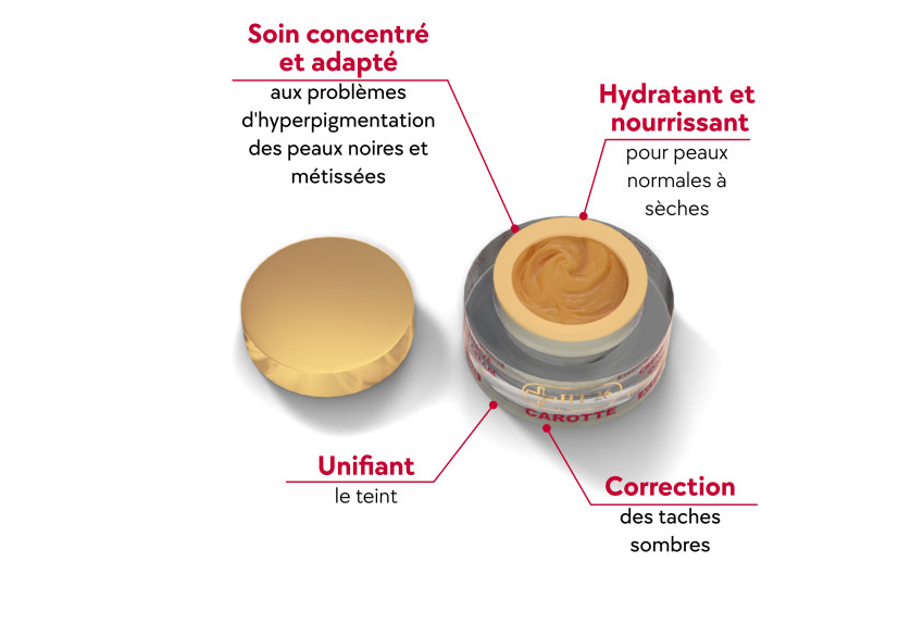 HT26 crème intensive concentrée en huile de carotte 5 ml – Image 2