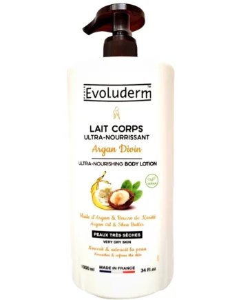 Evoluderm Lait Corps Ultra-Nourrissant Argan Divin 500 ml