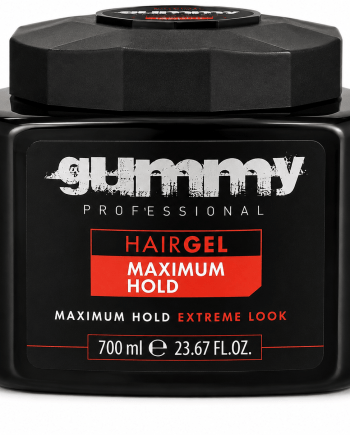 Gummy Hair Gel Red Maximum Hold Extreme Look 700 ml gel coiffant tenue maximale