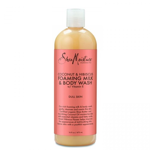 Shea Moisture Coconut & Hibiscus Foaming Milk & Body Wash