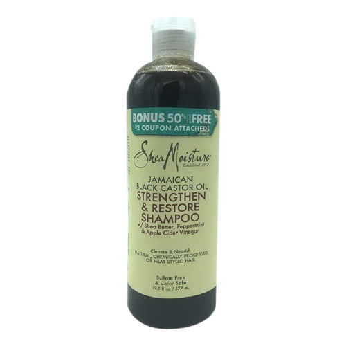 Shea Moisture JBCO Strengthen & Restore Shampoo, 19.8 fl.oz