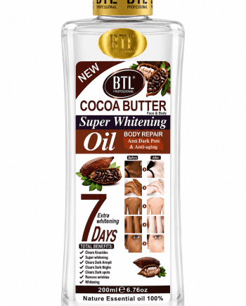 BTL - Super Whitening cocoa butter oil 200 ml