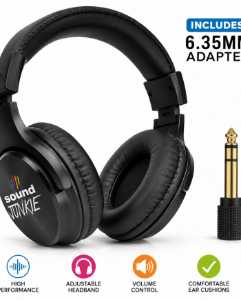 Sound Junkie - Headphones High performance 6.35 MM Adapter