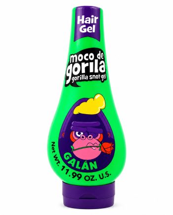 Moco de Gorila Hair Gel Galán 11.99 oz gel coiffant fixant vert et violet