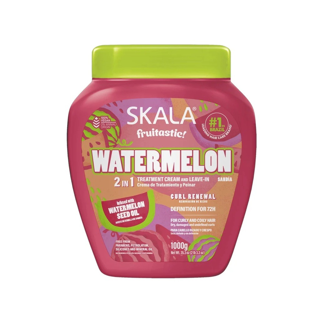 Skala Brasil Watermelon 2in1 Treatment Cream & Leave-In, 1000g