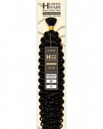 Suprême Hair Dominican Curl Bulk 100% Human Hair 24 in.