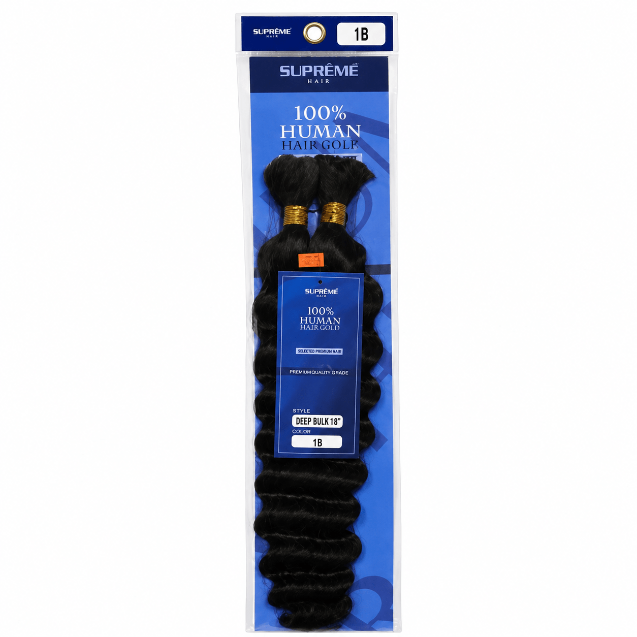 Suprême Hair – Deep Bulk 18", couleur #1B