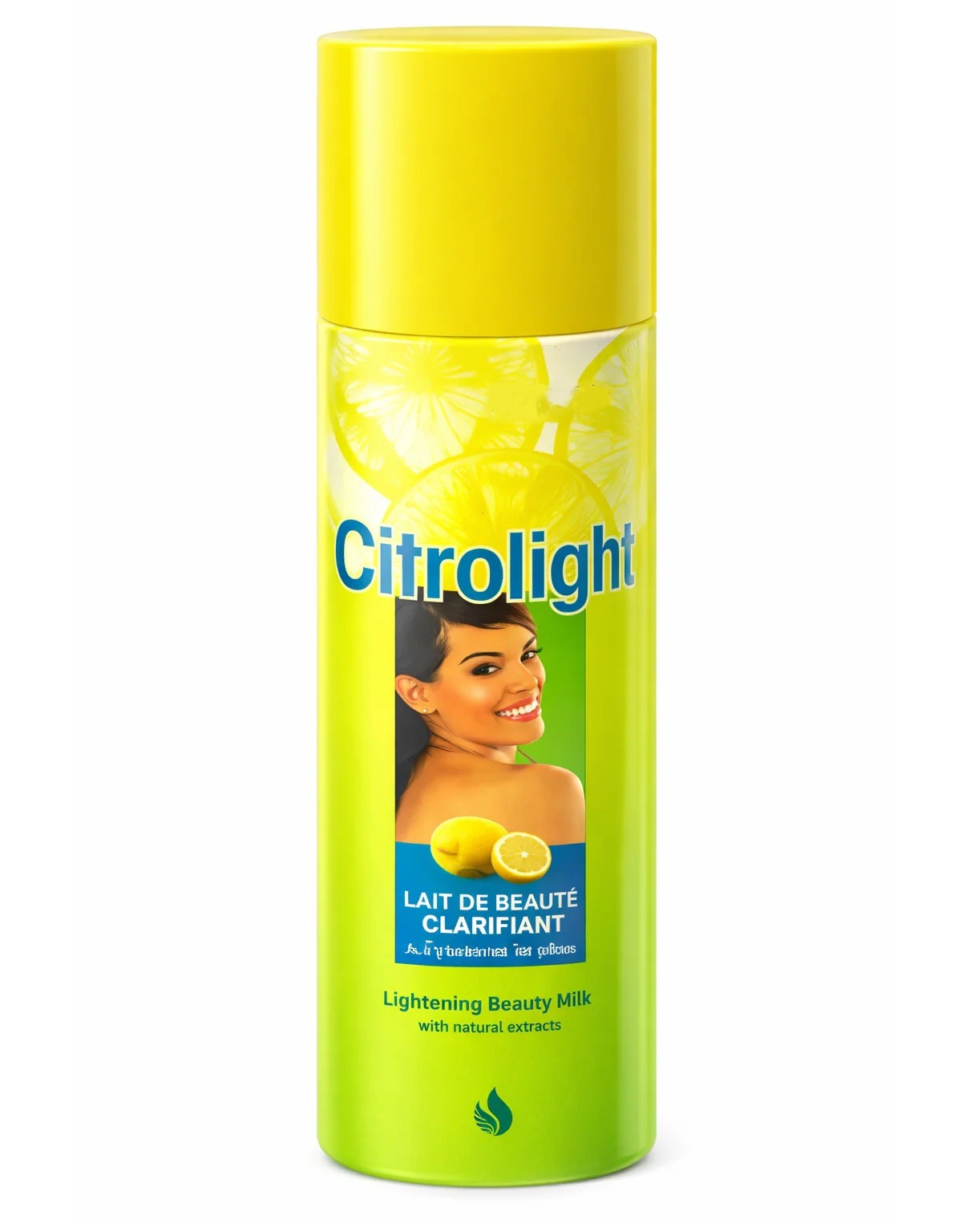 Citrolight Lait de Beauté Clarifiant Citron, 500 ml