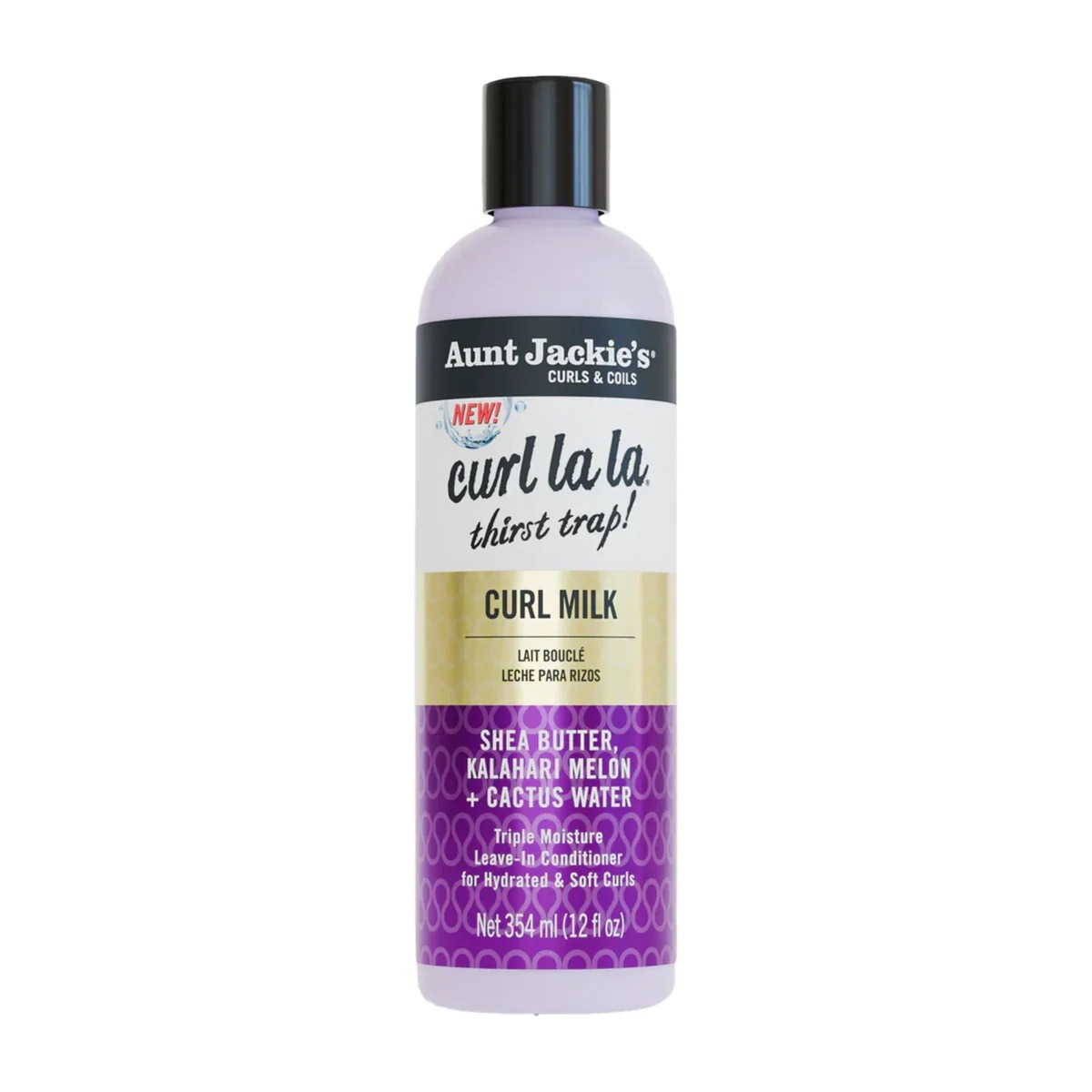 Aunt Jackie's Curl La La Thirst Trap Curl Milk, 12 fl.oz