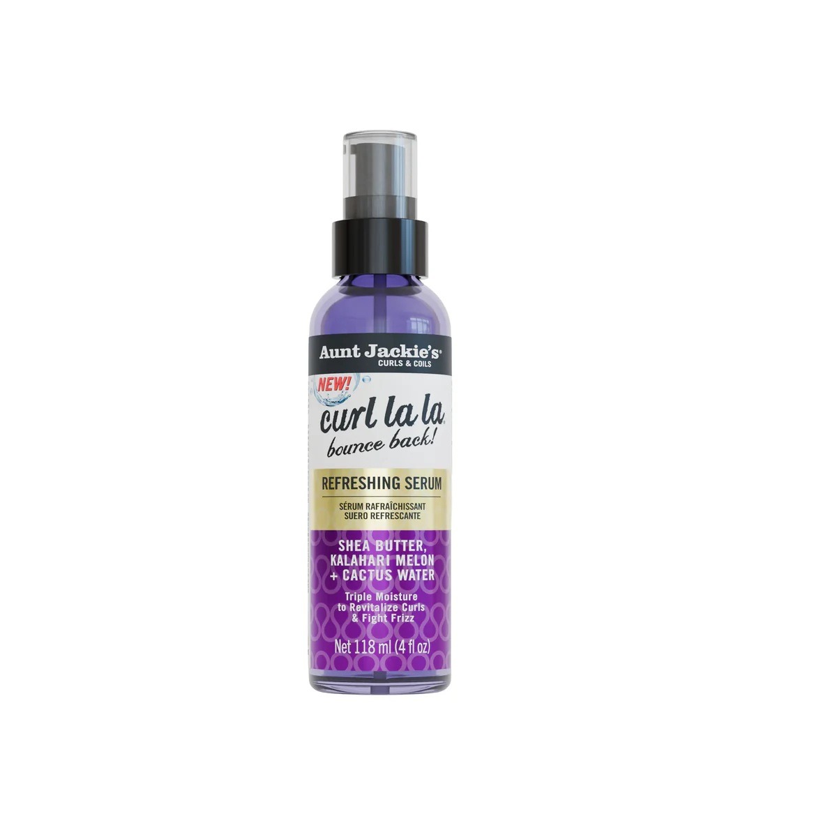 Aunt Jackie's Curl La La Bounce Back Refreshing Serum, 118 ml / 4 fl. oz.