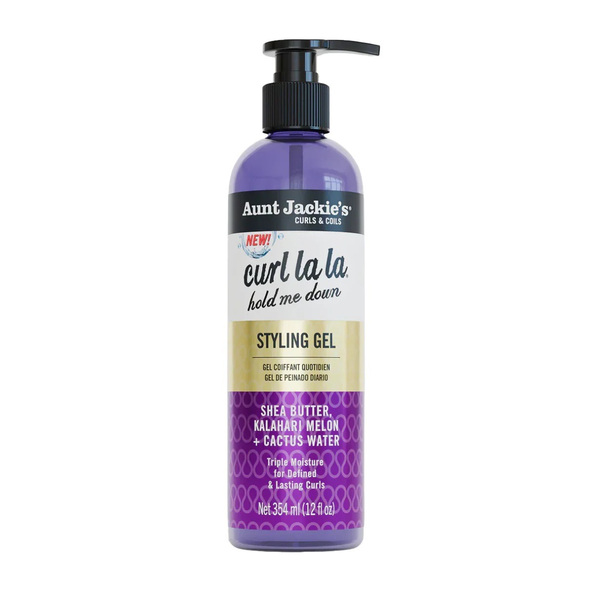 Aunt Jackie's Curl La La Hold Me Down Styling Gel 12 fl.oz