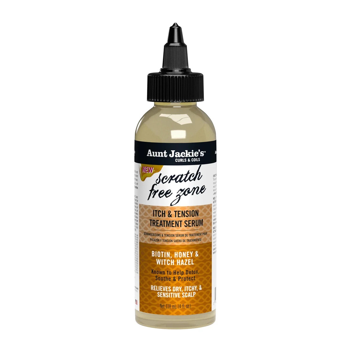 Aunt Jackie's Scratch Free Zone Itch Relief Serum, 118 ml