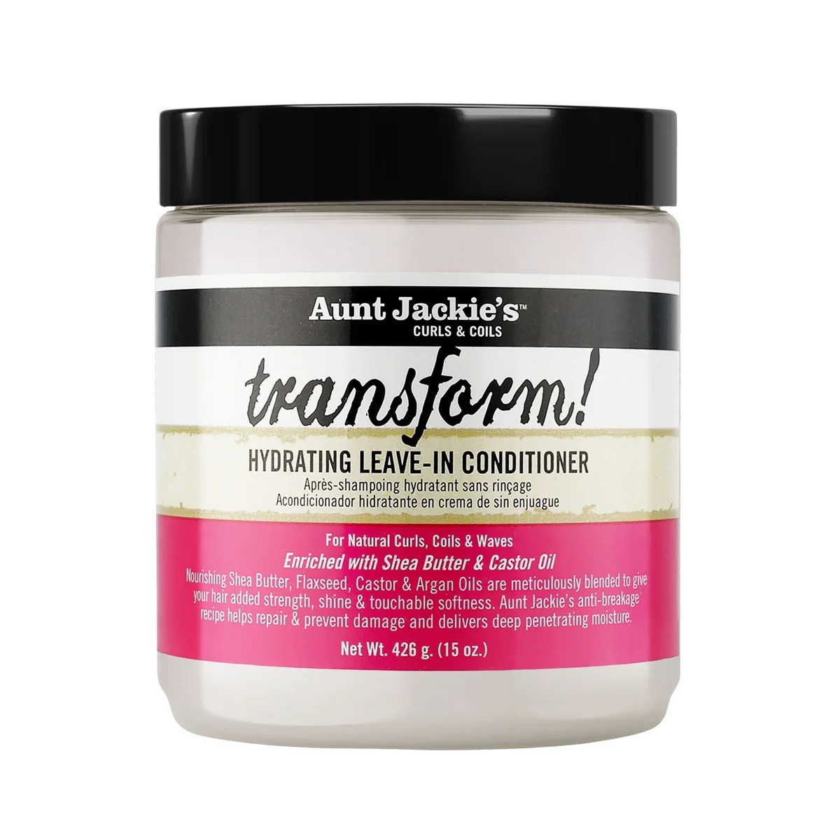 Aunt Jackie's - Transform Hydrating Leave-In Conditioner, 15 oz