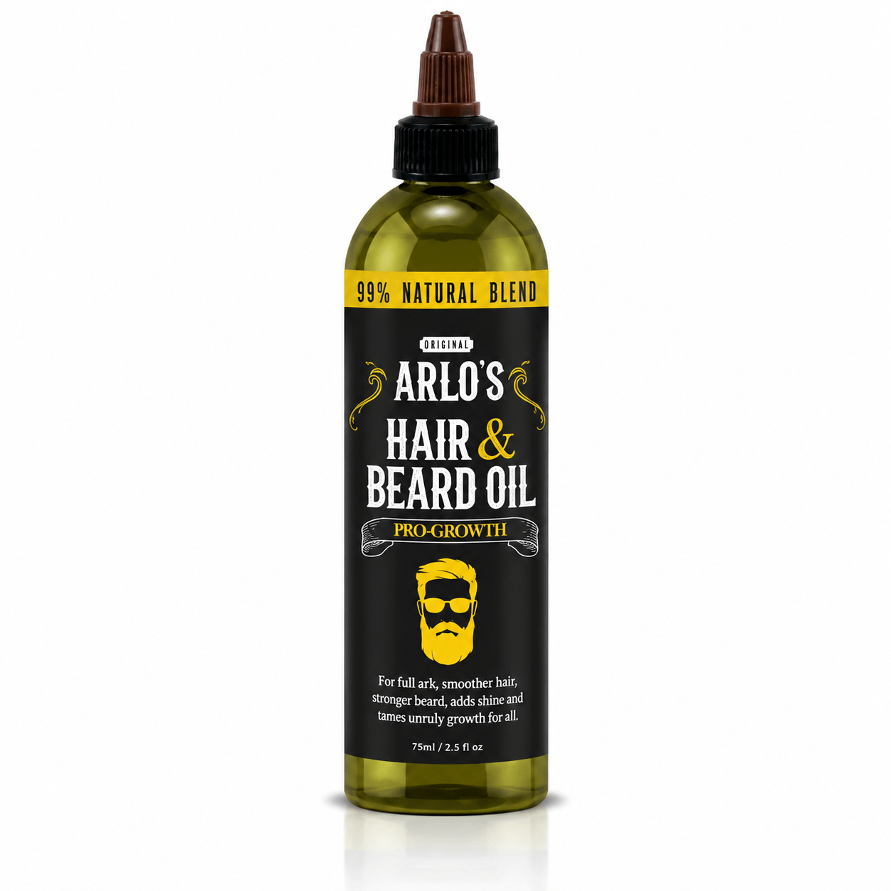 Arlo’s Huile Pro Growth cheveux & barbe 237 ml