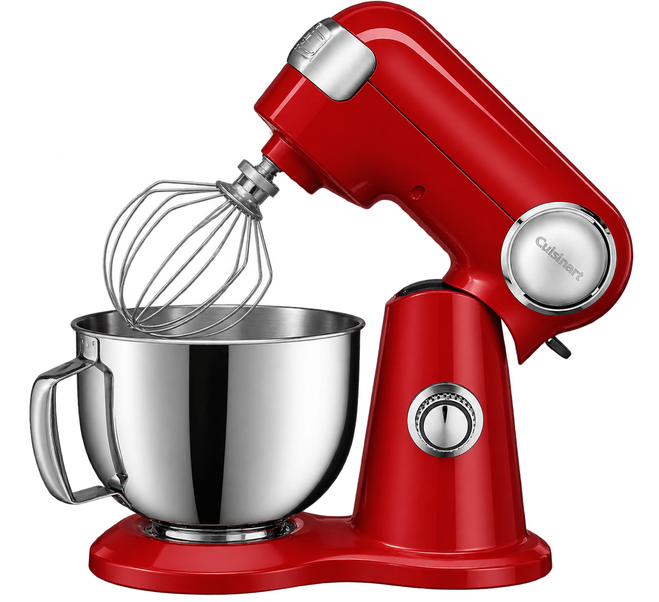Batteur sur socle Cuisinart 5,2 L remis à neuf rouge