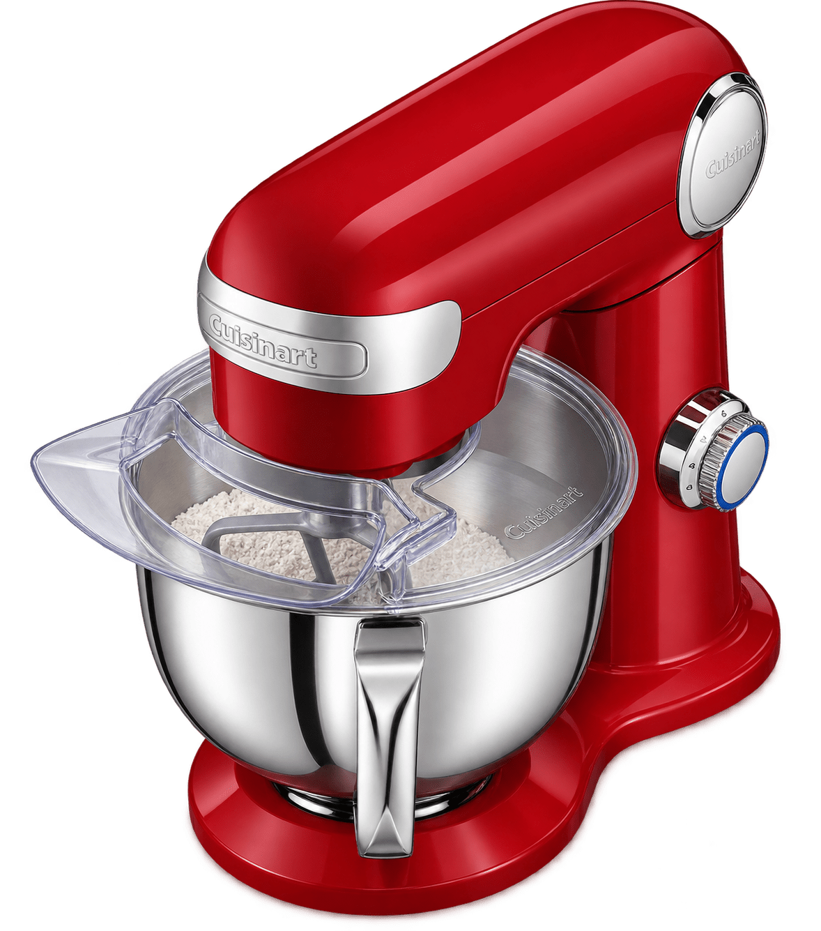 Batteur sur socle Cuisinart remis à neuf avec bol inox et accessoires