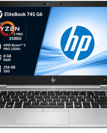 HP EliteBook 745 G6 ordinateur portable AMD Ryzen 5 PRO 3500U 8 Go RAM 256 Go SSD.